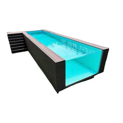 Piscine familiale Piscine extérieure en fibre de verre pour les besoins du client