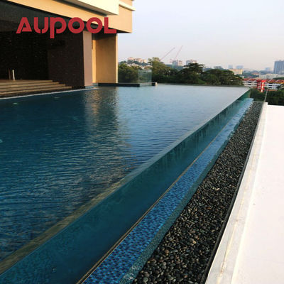 Concasse de piscine en fibre de verre acrylique pour piscine intérieure Intex