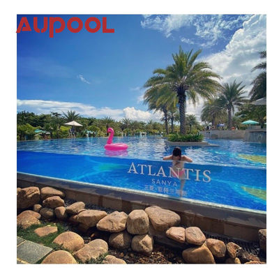Panneau acrylique PMMA 100% importé pour piscine extérieure de design moderne