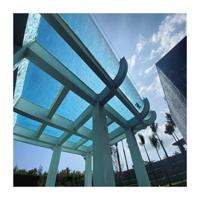 Facile d'installation AUPOOL 50 mm transparente épaisse feuille de verre acrylique pour la taille personnalisée piscine