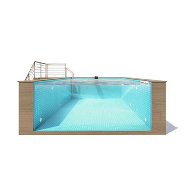 Container de transport acrylique transparent piscine 30-950 mm Épaisseur 1,2 g/cm3 Densité