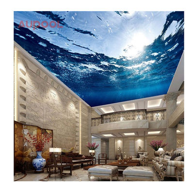 Panneaux de verre acrylique transparent de 50 mm d'épaisseur pour piscine transparents et durables