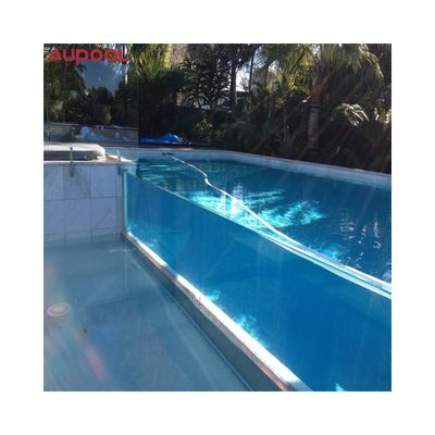 30-950 mm d'épaisseur piscine en fibre de verre acrylique portable au-dessus du sol