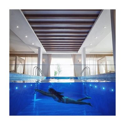 Piscine extérieure préfabriquée en fibre de verre Polyester Piscine acrylique en terre pour votre projet de piscine