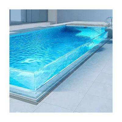 Piscine extérieure en fibre de verre Densité 1,19-1,20 kg/cm3 Haute transmission lumineuse 93%