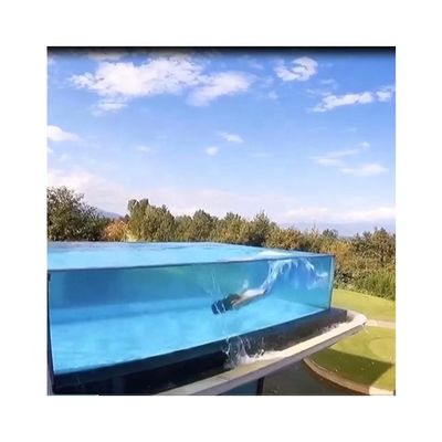 Système de filtre de piscine préfabriqué pour l'eau claire et peu d'entretien dans la piscine acrylique