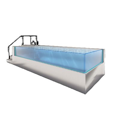 100% de PMMA vierge importé acrylique infinie piscine conteneur d'expédition