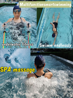 100% de PMMA vierge importé acrylique infinie piscine conteneur d'expédition
