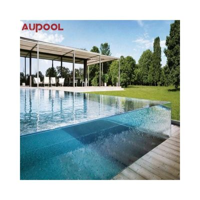 Diverses formes de fibres de verre au-dessus du sol piscine acrylique avec traitement de moulage
