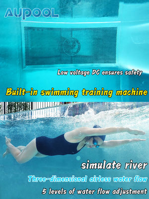 Améliorez votre expérience aquatique avec un conteneur en acier inoxydable rectangulaire