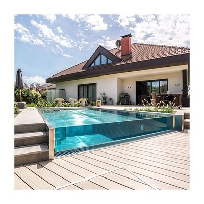 Taille personnalisée favorable 30-300mm épaisseur feuille de fenêtre acrylique transparente pour piscine