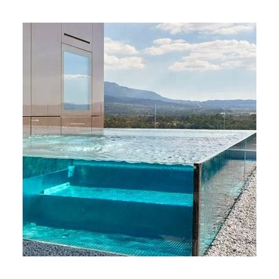 Taille personnalisée favorable 30-300mm épaisseur feuille de fenêtre acrylique transparente pour piscine