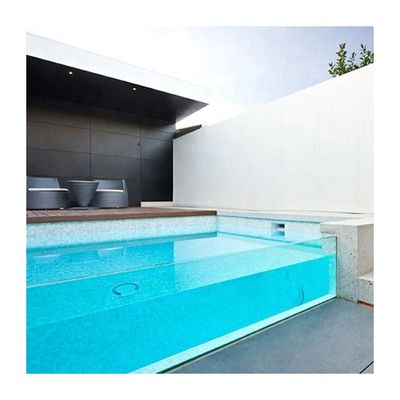 Le verre de piscine acrylique supérieur fonctionnalité durable pour les piscines infinies de natation sans fin