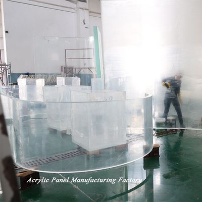 Le verre de piscine acrylique supérieur fonctionnalité durable pour les piscines infinies de natation sans fin