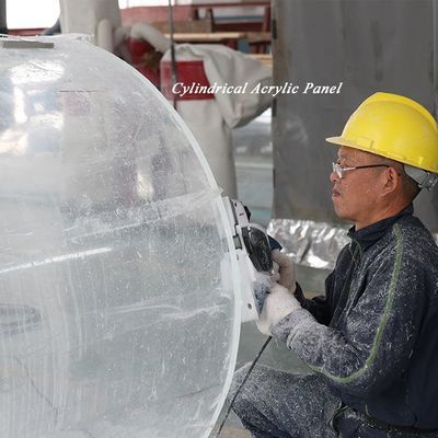 Le verre de piscine acrylique supérieur fonctionnalité durable pour les piscines infinies de natation sans fin
