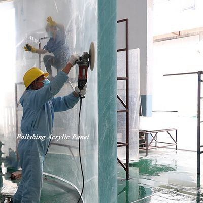Le verre de piscine acrylique supérieur fonctionnalité durable pour les piscines infinies de natation sans fin