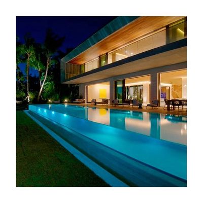 Conception de piscine acrylique basée sur la demande du client pour la décoration de la piscine intérieure de Country Estate