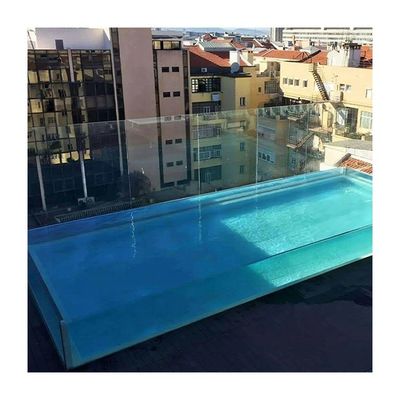 Processus de polymérisation à température constante à sec verre de piscine sans fin pour piscines