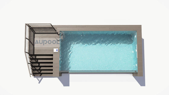 Piscine familiale de taille moyenne pour les familles d'accueil Clubs d'écoles Sanatoriums et gymnases
