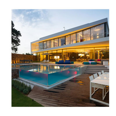 Épaisseur de la piscine Panneaux acryliques Densité 1,20 g/cm3 Épaisseur 30 mm-950 mm Infractible