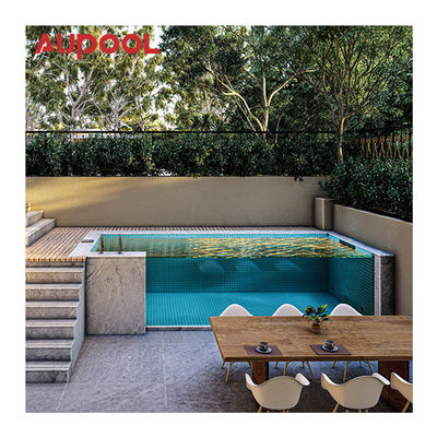 Piscine en feuille acrylique transparente en couleur transparente pour les grandes tailles