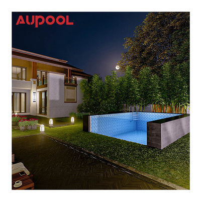 Paroi de piscine acrylique de 100 mm d'épaisseur avec technologie de polymérisation thermostatique sèche