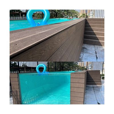 Deux pompes à eau à filtration complète piscine préfabriquée pour espace souterrain