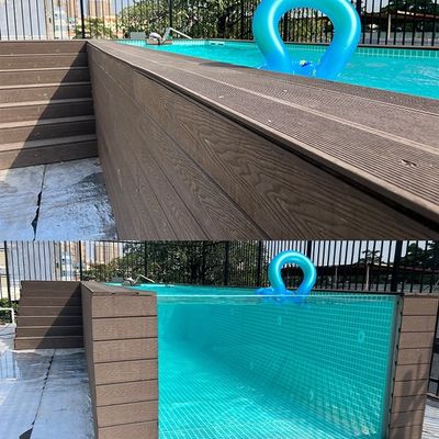 Deux pompes à eau à filtration complète piscine préfabriquée pour espace souterrain