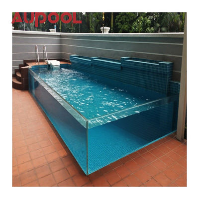 Concasse de piscine en fibre de verre acrylique pour piscine intérieure Intex
