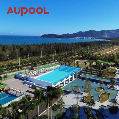 Panneau acrylique PMMA 100% importé pour piscine extérieure de design moderne
