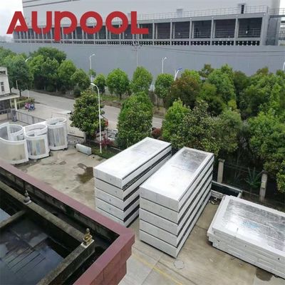 Panneau acrylique PMMA 100% importé pour piscine extérieure de design moderne