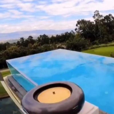 Villa piscine panneaux muraux en plexiglas échantillon petites piscines en fibre de verre