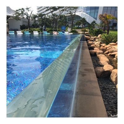 Avantage avantageux supérieur piscine acrylique 50-700mm Parement de piscine à l'infini clair