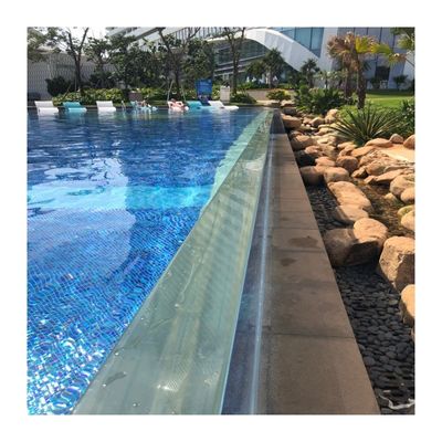 Avantage avantageux supérieur piscine acrylique 50-700mm Parement de piscine à l'infini clair