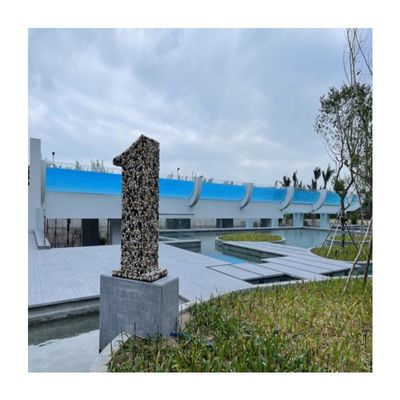 Facile d'installation AUPOOL 50 mm transparente épaisse feuille de verre acrylique pour la taille personnalisée piscine