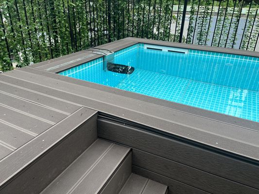 Pratique de natation avec AUPOOL Endless Pool Machine Taux de décharge de 80 à 300 m3/h