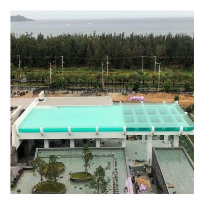 Demandes du client Fête d'eau de jardin piscine acrylique pour pompe à air piscine infinie