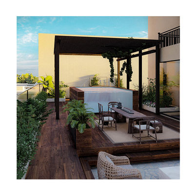Piscine extérieure avec panneau acrylique super clair pour piscine de luxe