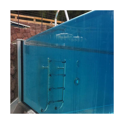 Piscine en verre en fibre de verre, bassin à ongles, Intex, piscine en polyester bleu cristallin