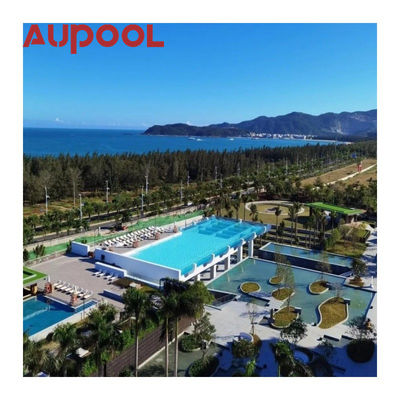 Panneau acrylique coulé de 30 mm à 950 mm d'épaisseur pour piscine extérieure Cascade de cascade