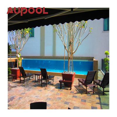 Panneau acrylique coulé de 30 mm à 950 mm d'épaisseur pour piscine extérieure Cascade de cascade