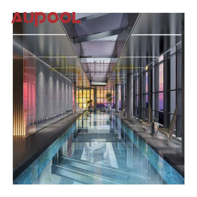 Panneau acrylique coulé de 30 mm à 950 mm d'épaisseur pour piscine extérieure Cascade de cascade