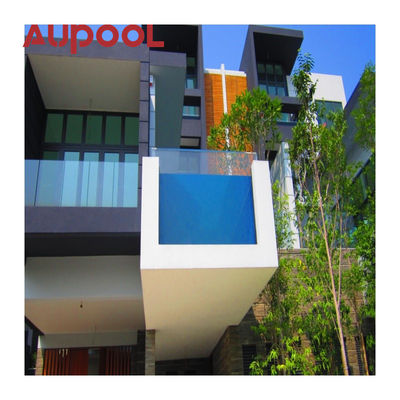 Design moderne piscine acrylique piscines extérieures 100% Lucite