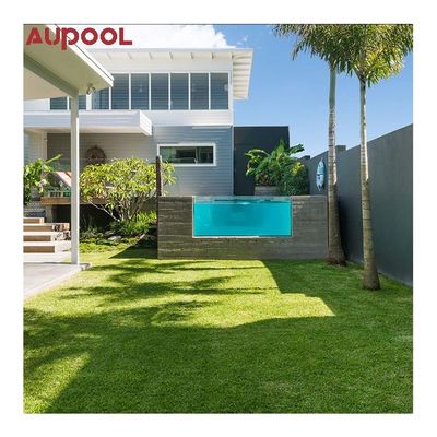 Piscine préfabriquée de conception amovible avec assemblage facile et matériau de densité