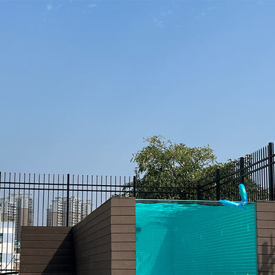 Pompes de filtrage de piscine préfabriquées avec panneau acrylique de 100 mm au-dessus du sol