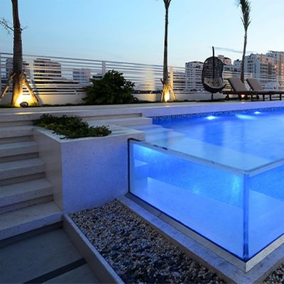 Spa de natation acrylique extérieur avec technologie de polymérisation thermostatique sèche et 30 ans