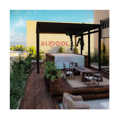 30 mm-950 mm d'épaisseur Matériaux acryliques Diffuseur de bulles sans fin Piscine pour adultes