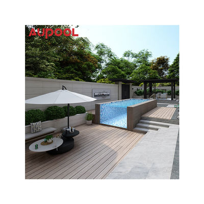 Villa Garden piscine en acrylique avec une transmission lumineuse élevée et une densité de 1,20 g/cm3
