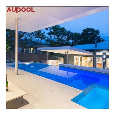 Piscine intégrée préfabriquée en acrylique lucite personnalisée pour résidence privée