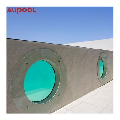Piscine en fibre de verre rectangulaire privée moderne